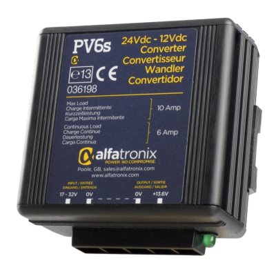 PV6S, Convertisseur de Tension Alfatronix 24V à...