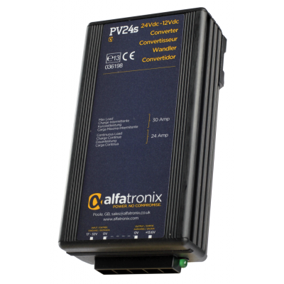 PV24S Convertisseur de Tension Alfatronix 24VDC à...