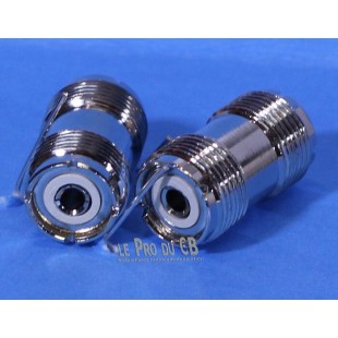 Adaptateur UHF Femelle a Femelle. (PL258)