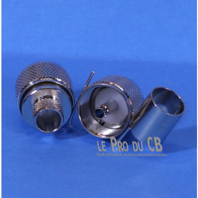 CUM400C, PL-259 - Connecteur UHF Mâle Crimp-on...