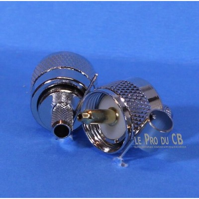 PL-259 - Connecteur UHF Mâle Crimp-on pour RG58