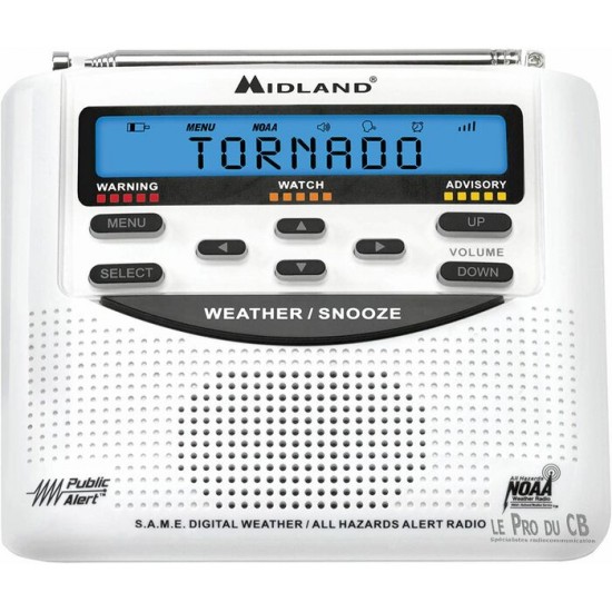 WR 120B, Radio météo Midland avec alerte