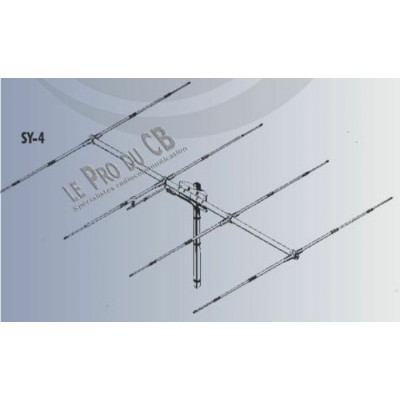 SY4, antenne CB beam Yagi Sirio 