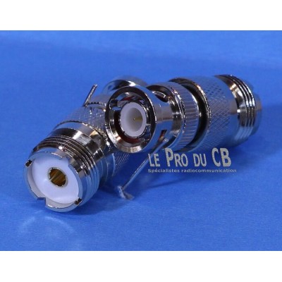 AUFBM- Adapteur UHF femelle à BNC mâle