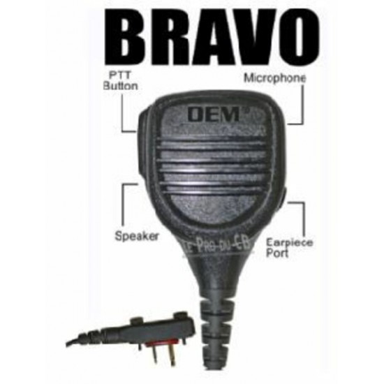 BravoS6WP - Micro pour Icom