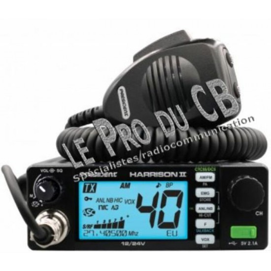 Harrison, CB President AM / FM, Harrison, 12 et 24...