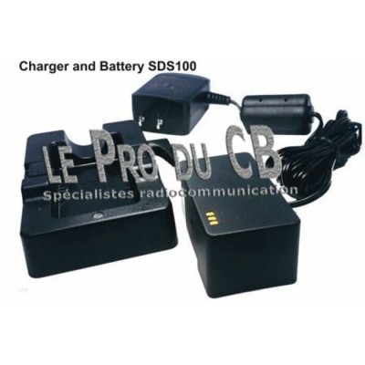 EBC100, chargeur et batterie pack SDS100 Uniden,...