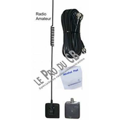 WEP2000, antenne dual bande radio Amateur, collée...