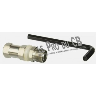 300CBM102, Base d'antenne CB 3/8, stainless steel