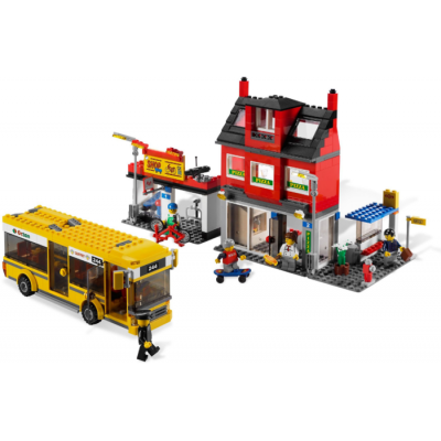 LEGO CITY Ville pizzaria 2009