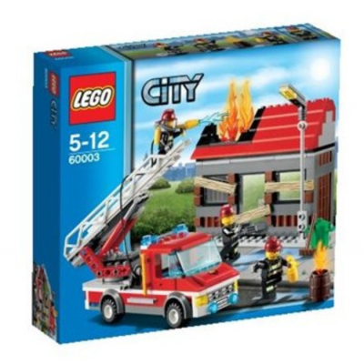 LEGO CITY L'intervention du camion de pompiers...