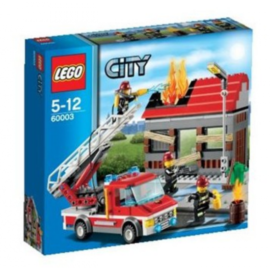 LEGO CITY L'intervention du camion de pompiers...