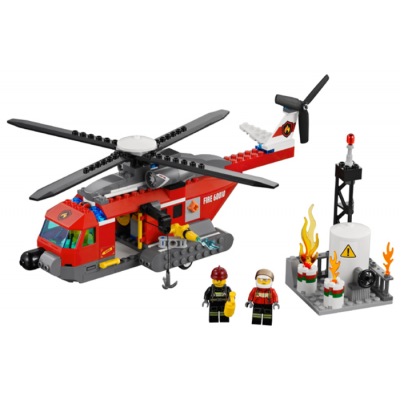 LEGO CITY L'hélicoptere des pompiers 2013