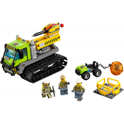 LEGO CITY Le vehicule a chenille du volcan 2016