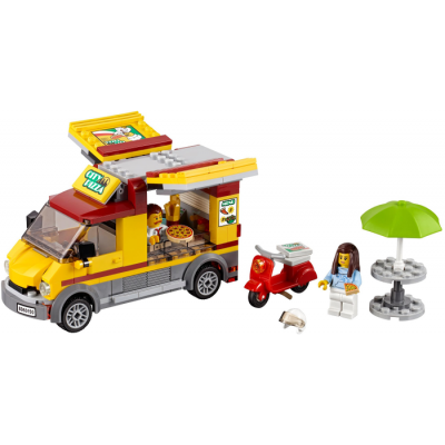 LEGO CITY Le camion a pizza 2017