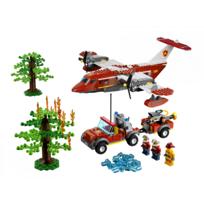 LEGO CITY Avion des pompiers 2012
