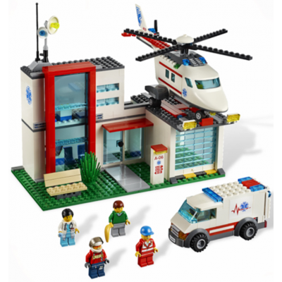 LEGO CITY Hélicoptere de secours 2012