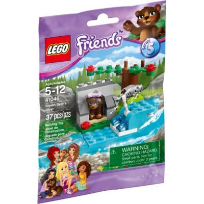 LEGO FRIENDS Serie 5 La riviere de l'ours brun...