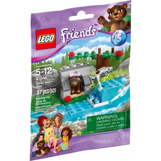 LEGO FRIENDS Serie 5 La riviere de l'ours brun...