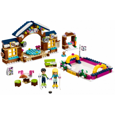 LEGO FRIENDS La patinoire de la station de ski 2017