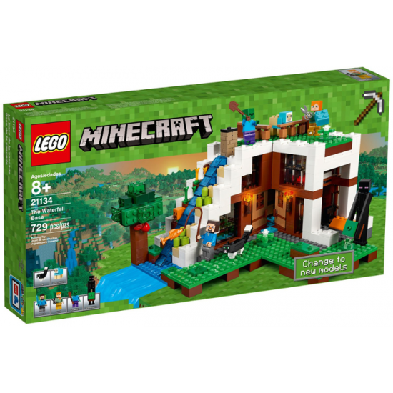 LEGO MINECRAFT La base de la cascade 2017