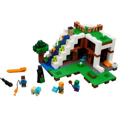 LEGO MINECRAFT La base de la cascade 2017