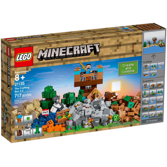 LEGO MINECRAFT La boite d'artisanat 2.0 2017