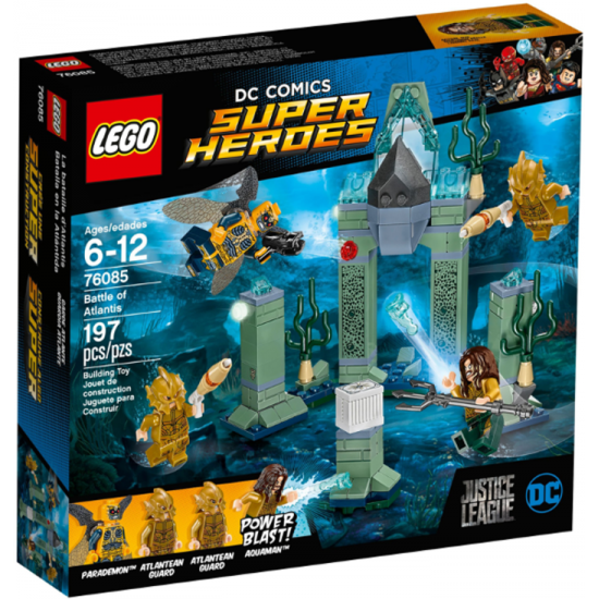 LEGO SUPER HEROS La bataille d'atlantis 2017