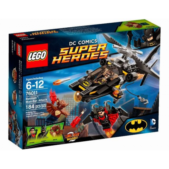 LEGO SUPER HEROS Batman : L'attaque du man-bat...