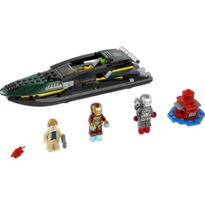 LEGO SUPER HEROS Iron Man Bataille du port extremis 2013