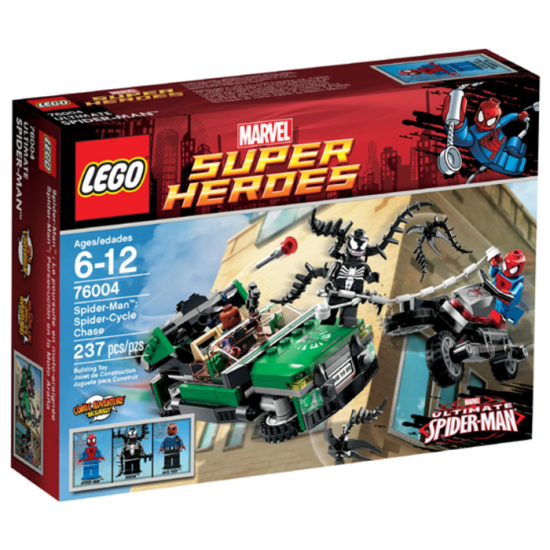 LEGO SUPER HEROS Spider-Man: Poursuite en moto...