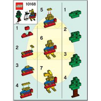 LEGO CREATEUR Ensemble mme lapin paque 2005