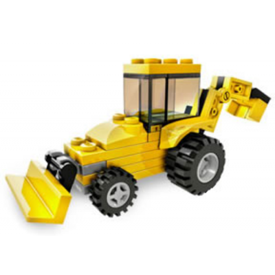 LEGO CREATEUR Tracteur excavateur  sac  2007
