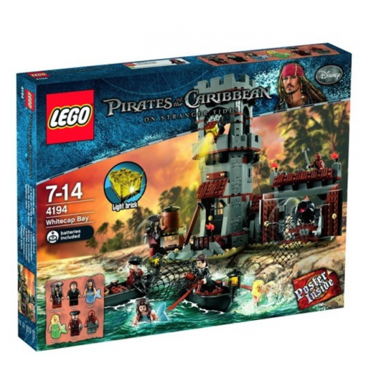 LEGO PIRATES DES CARAIBES La baie du cap blanc...