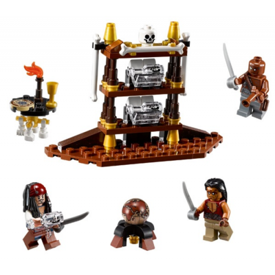 LEGO  PIRATES DES CARAIBES  La cabine du capitaine 2011