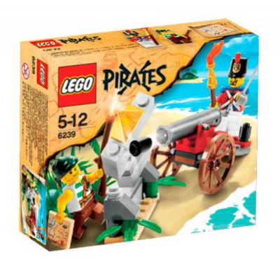 LEGO PIRATES Bataille de canon collection 2009