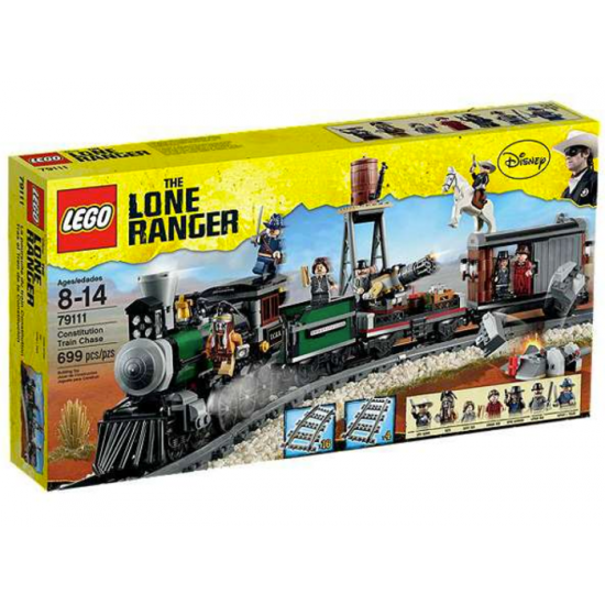 LEGO THE LONE RANGER Poursuite du train...