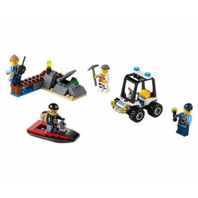LEGO CITY ENSEMBLE DE DÉM. PRISON EN HAUTE MER 2016