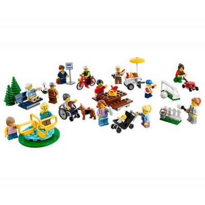 LEGO CITY AMUSEMENT AU PARC ENSEMBLE DE FIGURINES CITY 2016
