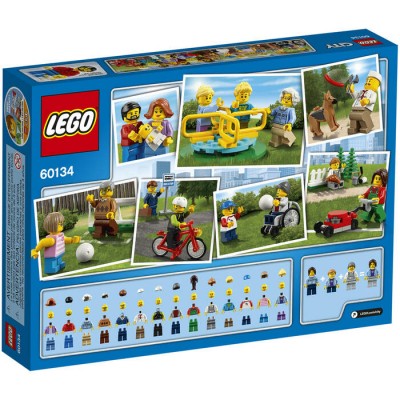 LEGO CITY AMUSEMENT AU PARC ENSEMBLE DE FIGURINES CITY 2016