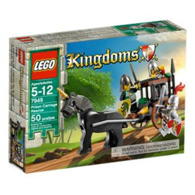LEGO CASTLE Kingdoms L'attaque du chariot de la...
