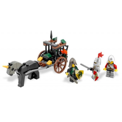 LEGO CASTLE Kingdoms L'attaque du chariot de la prison 2010