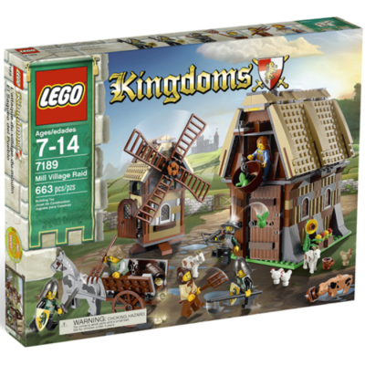 LEGO CASTLE Kingdoms L'attaque du moulin 2011