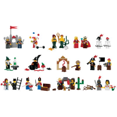 LEGO CREATEUR EDUCATION Personnage conte de fée 2011