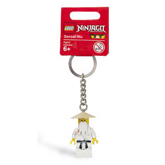 LEGO MINIFIG PORTE CLÉ Ninjago Sensei-Wu 2011