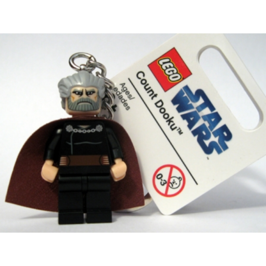 LEGO MINIFIG STAR WARS PORTE CLÉ Count Dooku 2009