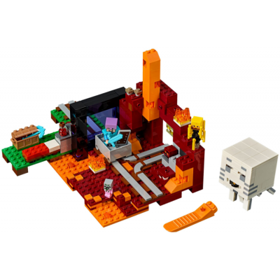 LEGO MINECRAFT Le portail du Nether 2018