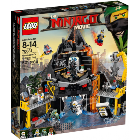 LEGO NINJAGO MOVIE Le repaire volcanique de...