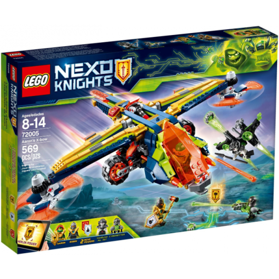 LEGO NEXO KNIGHTS L'avion-arbalète d’Aaron 2018