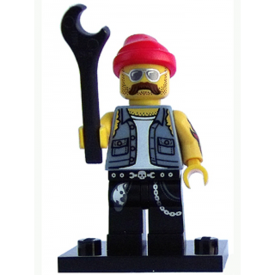 LEGO MINIFIG MECANICIEN DE MOTO 2013